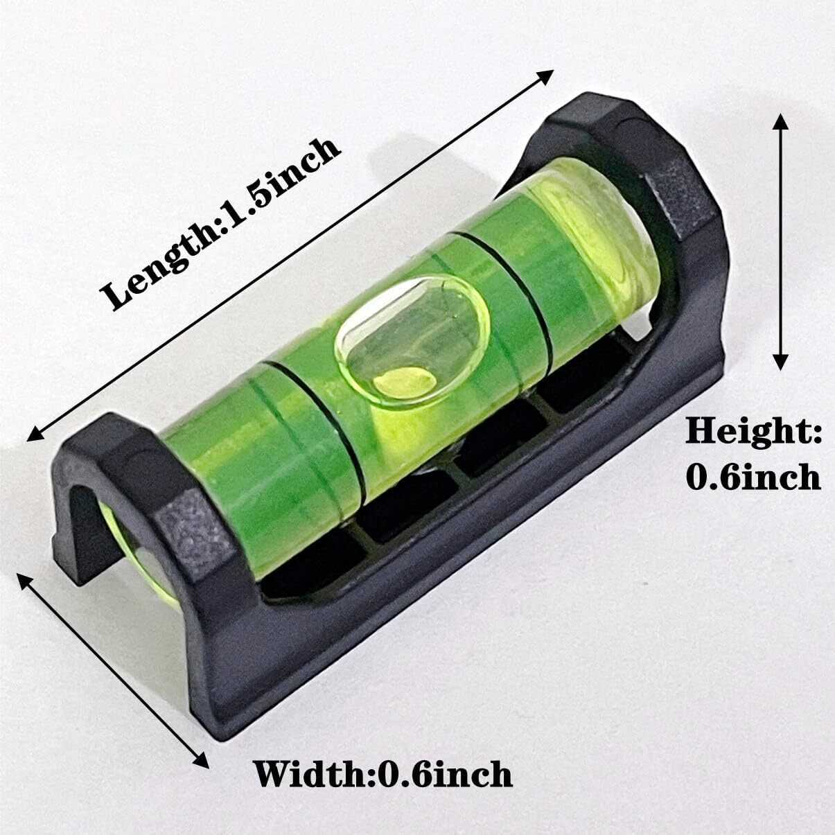 2Pcs Magnetic Bubble Level Measuring Layout Tools Levels with Magnetic Base Bubb