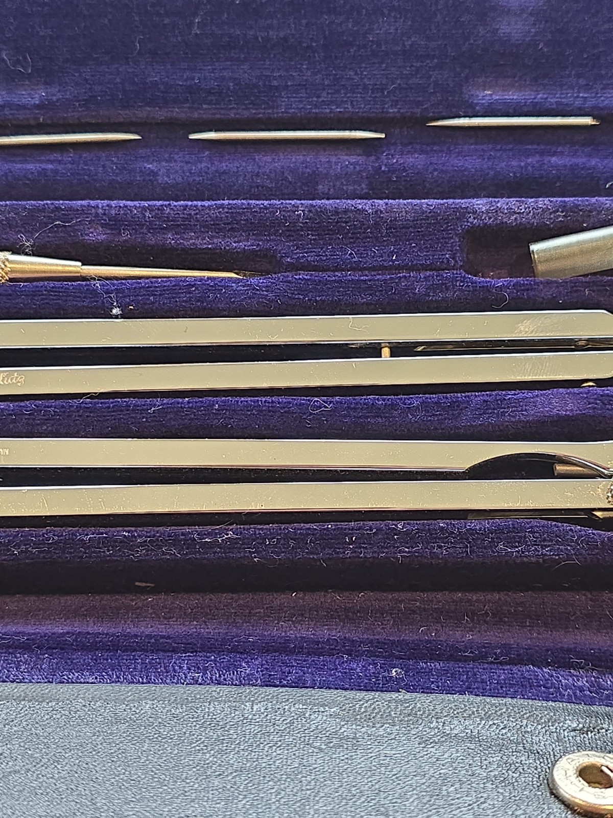 VTG LUTZ JAPAN Navigators Plotting Instrument Set With Case Excellent