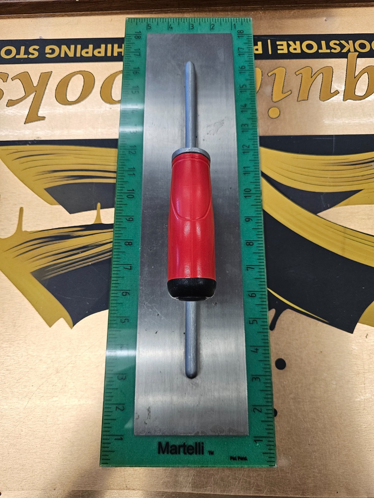 Martelli Quilters Edition Cutting High Quality 18" x 6" Custom Quilting Trowel