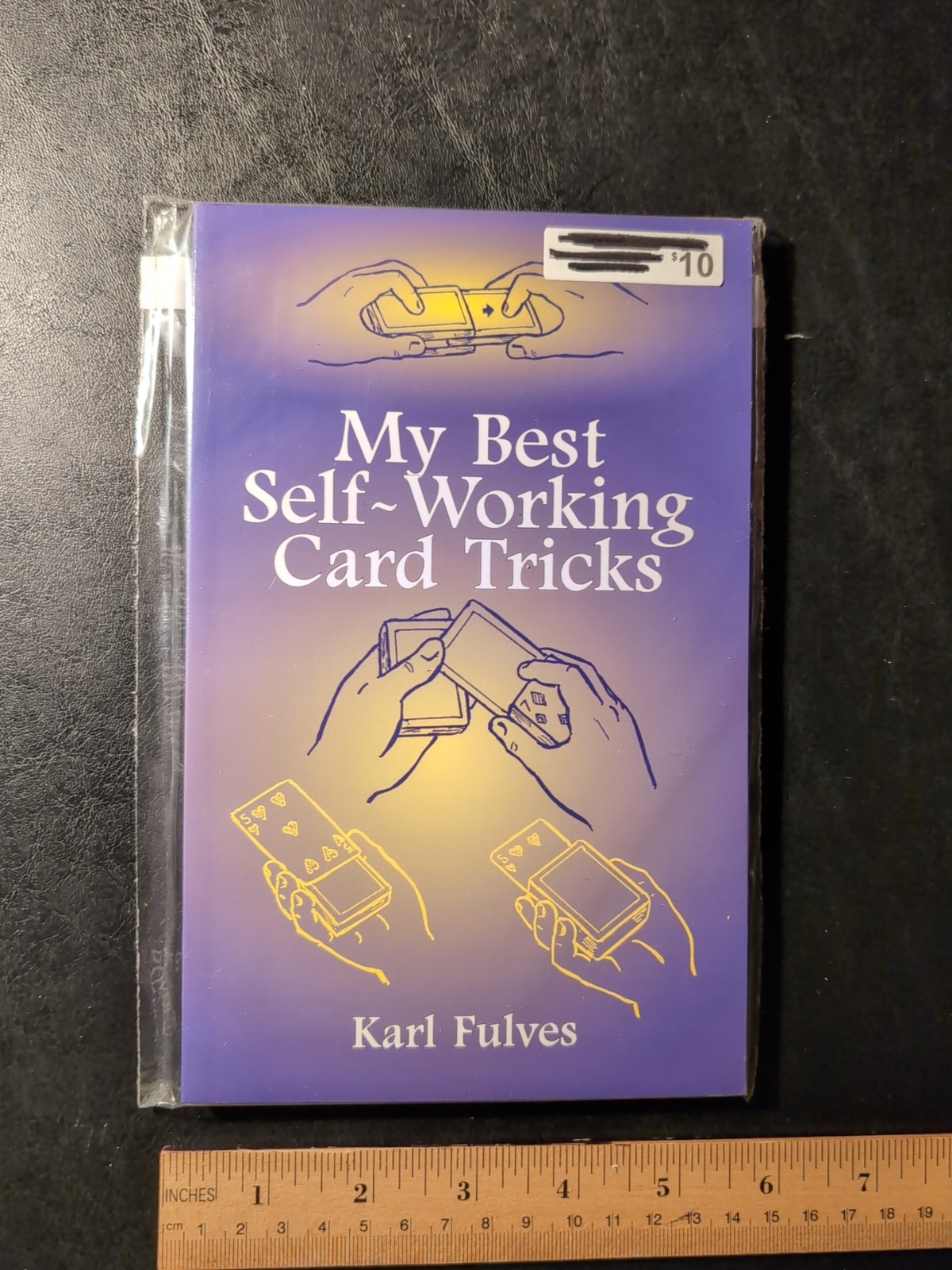 Karl Fulves My Best Self Working Card Tricks Magic Book