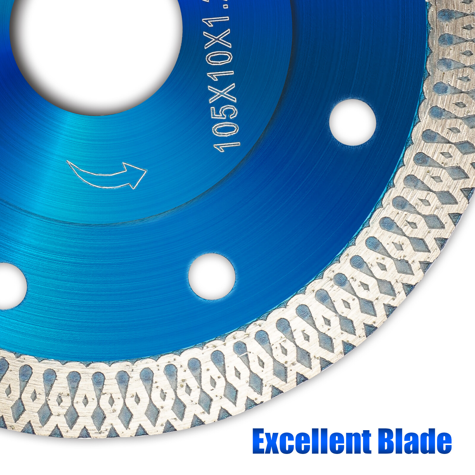 4/4.5inch Porcelain Tile Turbo Diamond Dry Cutting Saw Blade/Disc Grinder Wheel