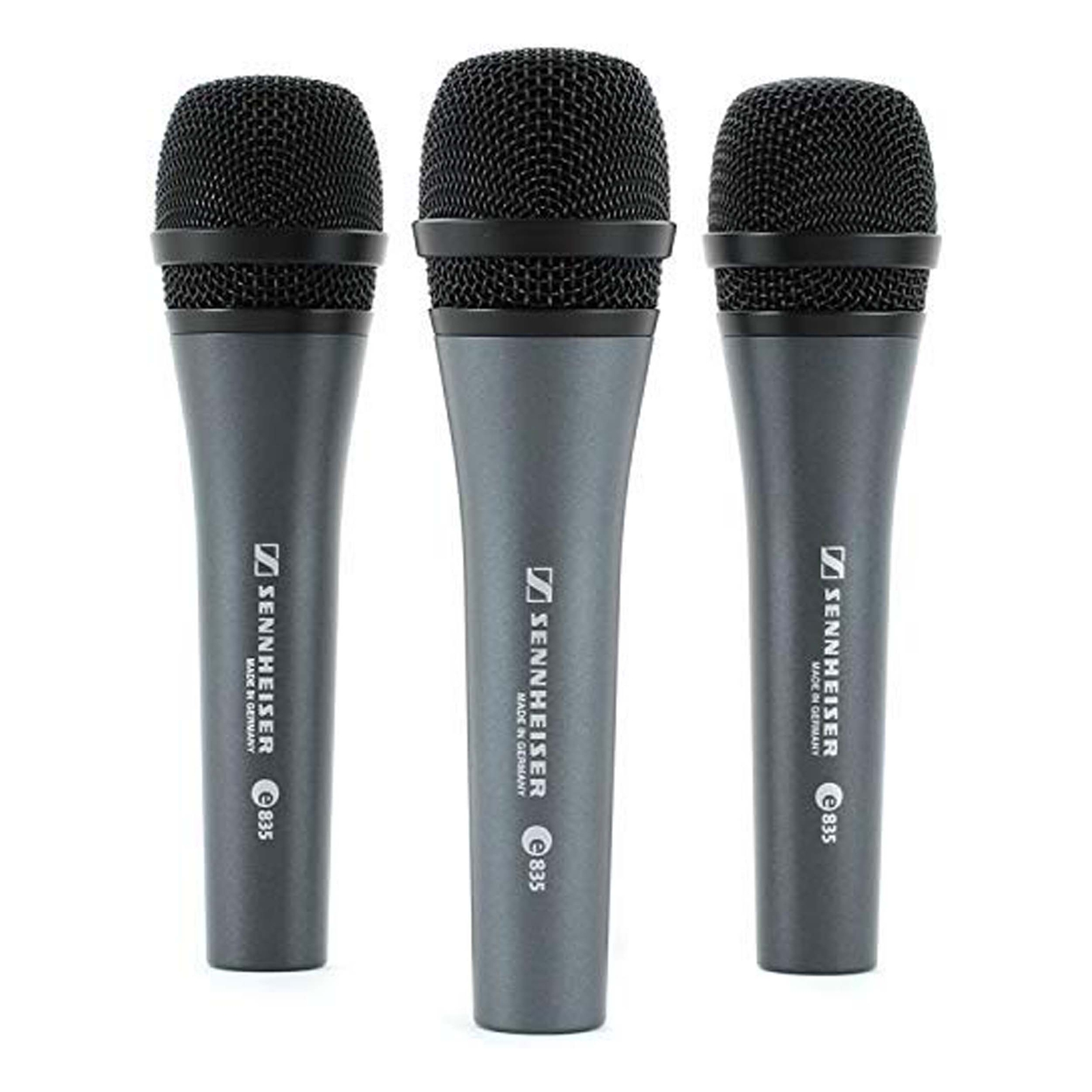 Sennheiser E835 Performance Vocal Microphone - 3-Pack