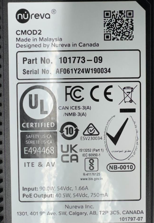 Nureva AKIT-CMOD2 Connect Module 2 Upgrade Kit