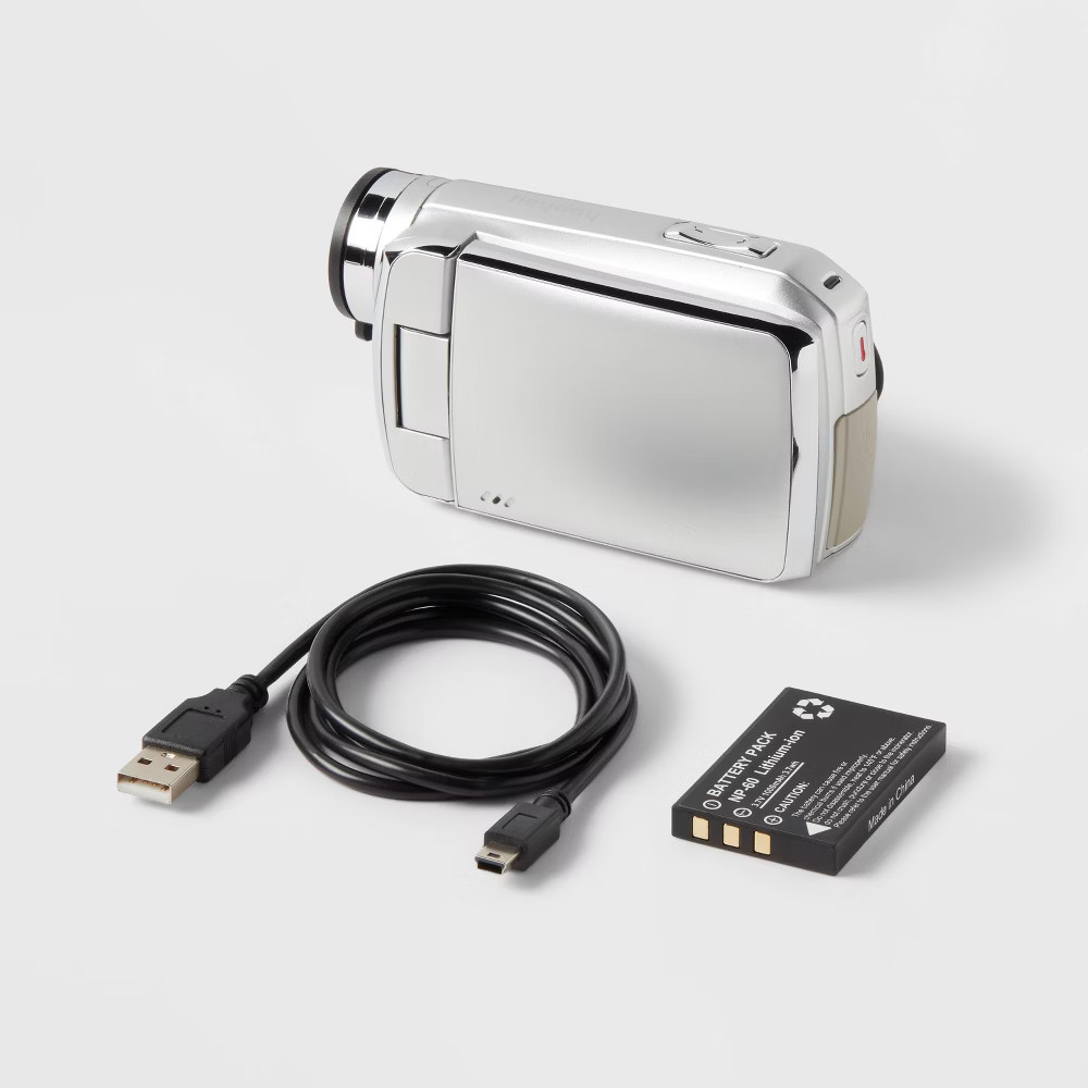8MP Camcorder - heyday Silver
