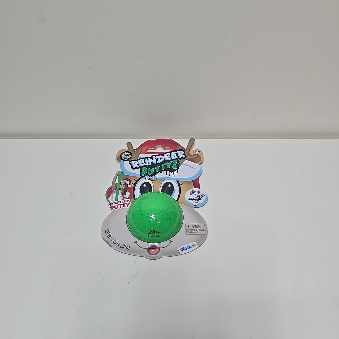 Reindeer Puttyz Candycane Scented Green (R)