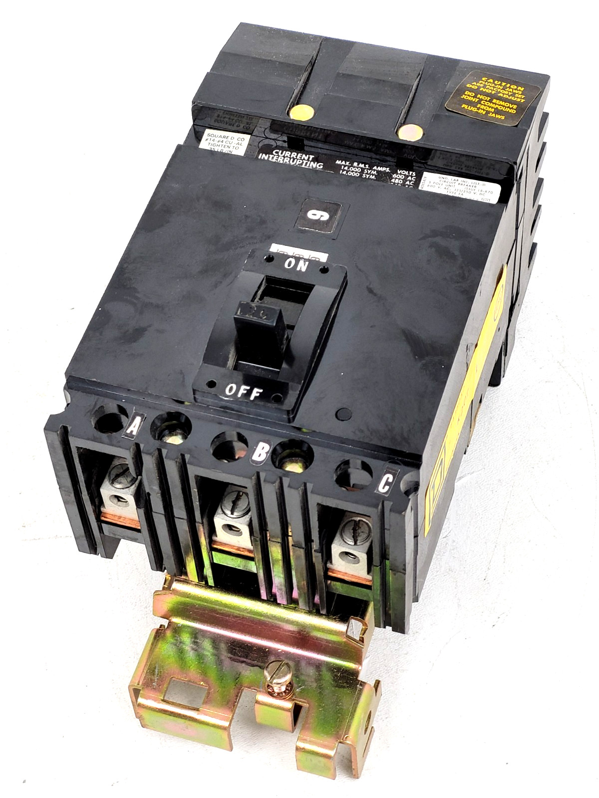 FA36030 Square D 30 Amp 600 Volt I-Line Circuit Breaker - Next Day Option