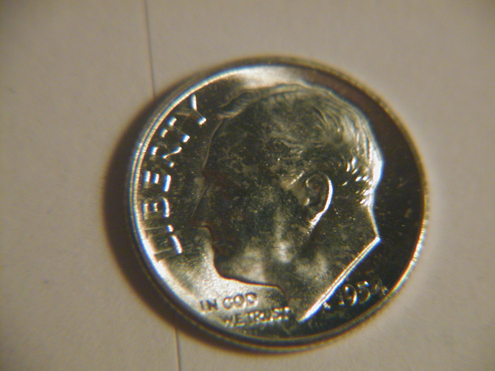 1954-S  Roosevelt Dime BU uncirculated gem!