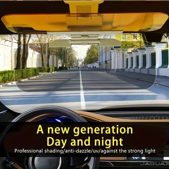 Day Night Universal HD Car Sun Visor Extension Car Anti Glare Driving Tac Visor