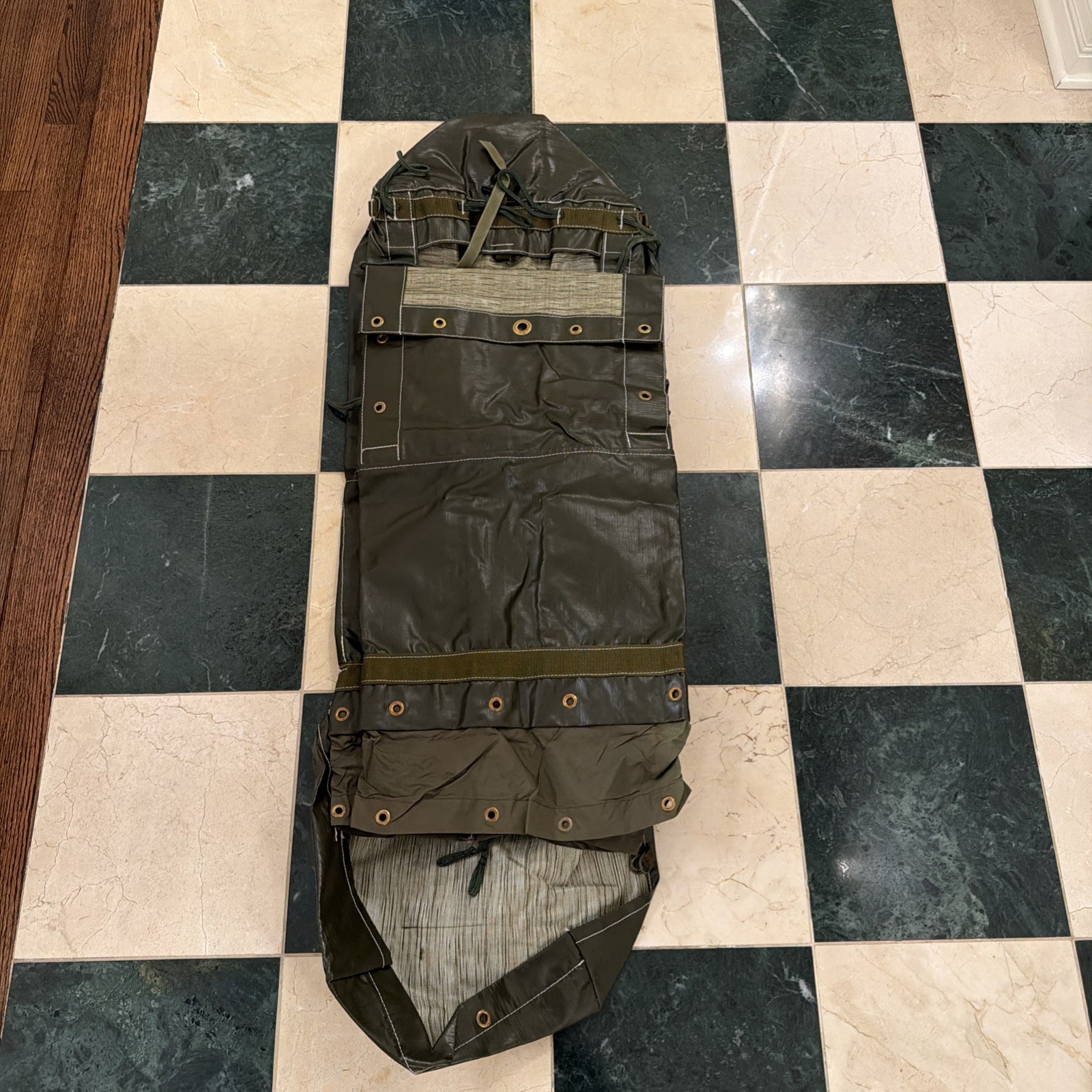 Military Czech Duffel Bag (Olive Green)  - USED