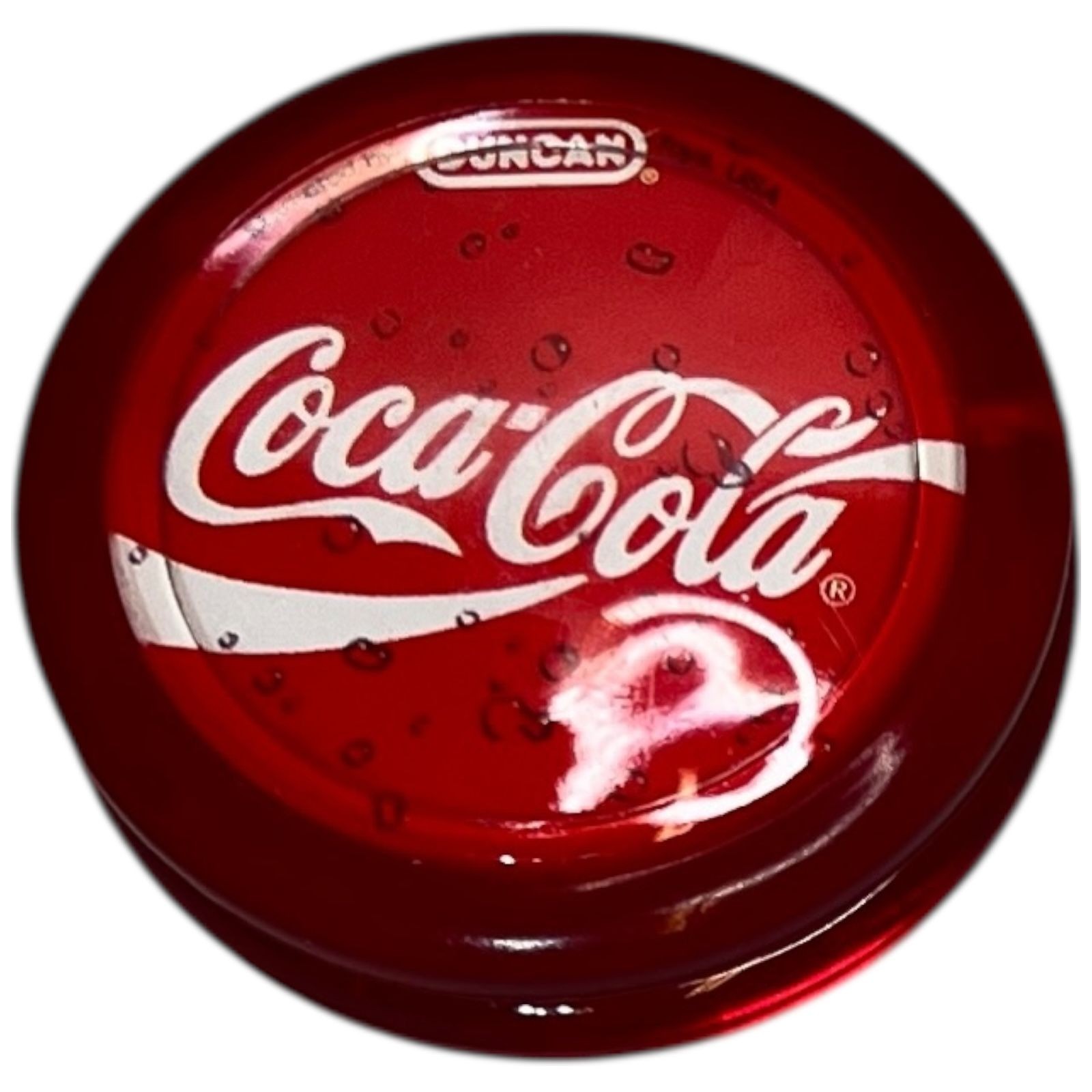 Duncan Coca-Cola Yo-Yo Red Collectible Classic Skill Toy Beginner Used