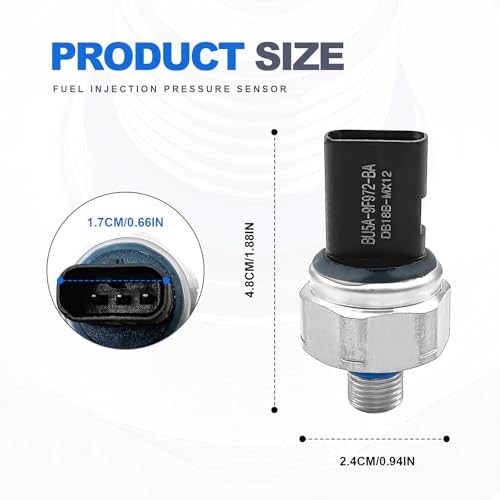 Fuel Injection Pressure Sensor, Compatible with Fd Explorer 2012-2019, F150