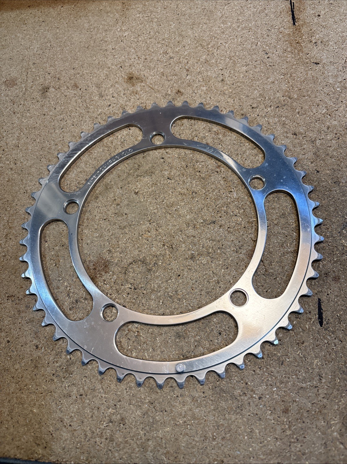 campagnolo nuovo record Large Chainring 52 Tooth 144 BCD - Fair Used Condition