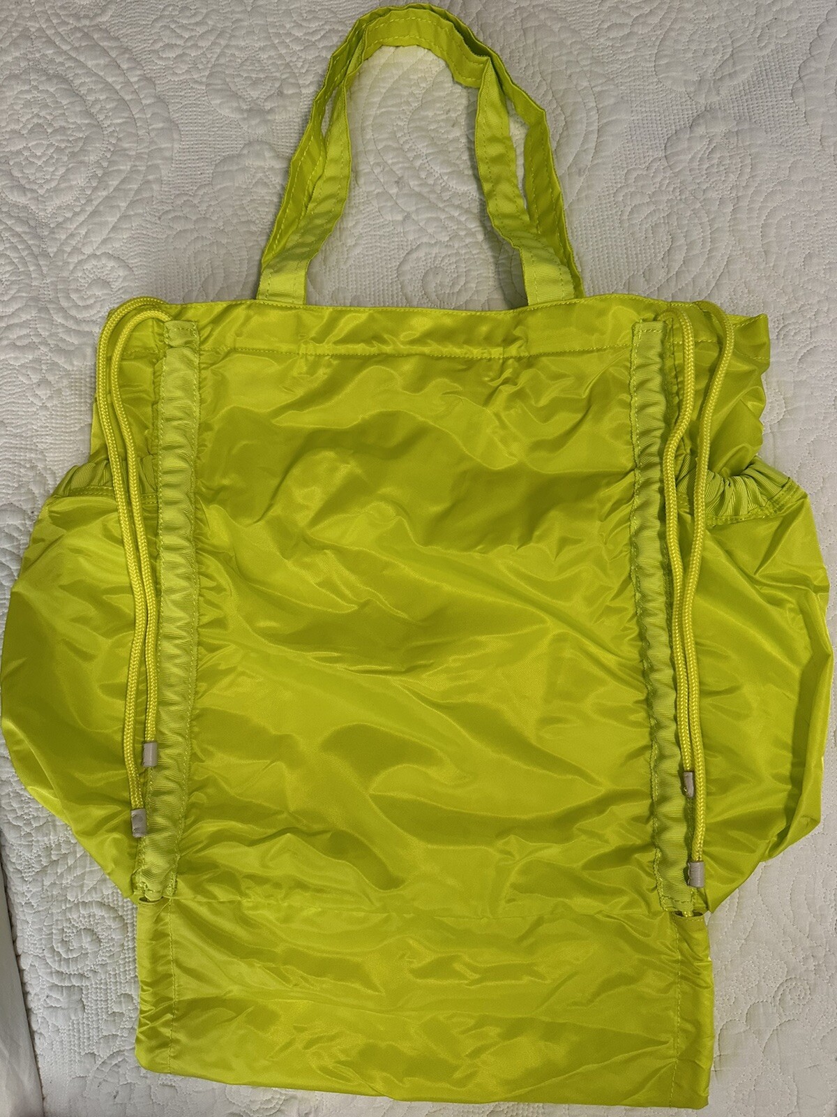 Lululemon Excellent Condition Pack Your Practice Bag -Electric Lemon Color