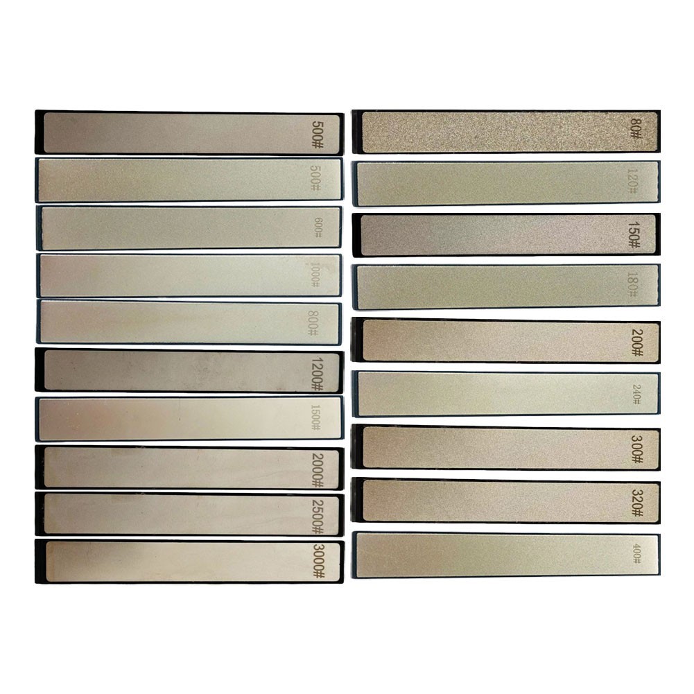 Precise Blade Sharpening with Emery Whetstone Strip Assorted Grits Available