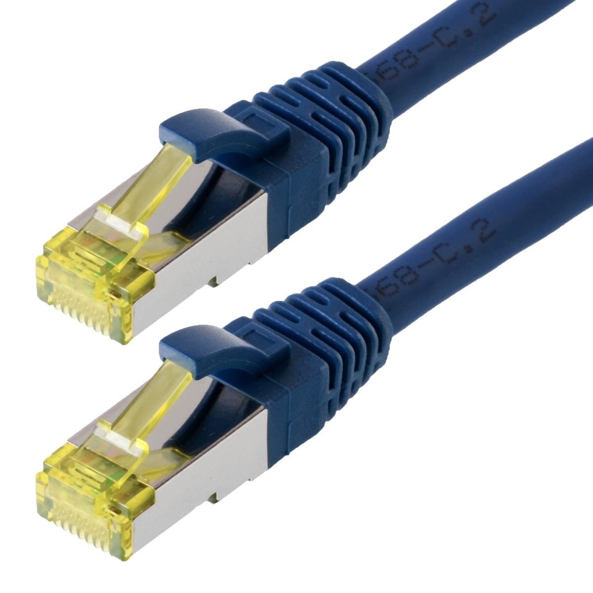 Helos CAT 6s patch cable blue 3 m