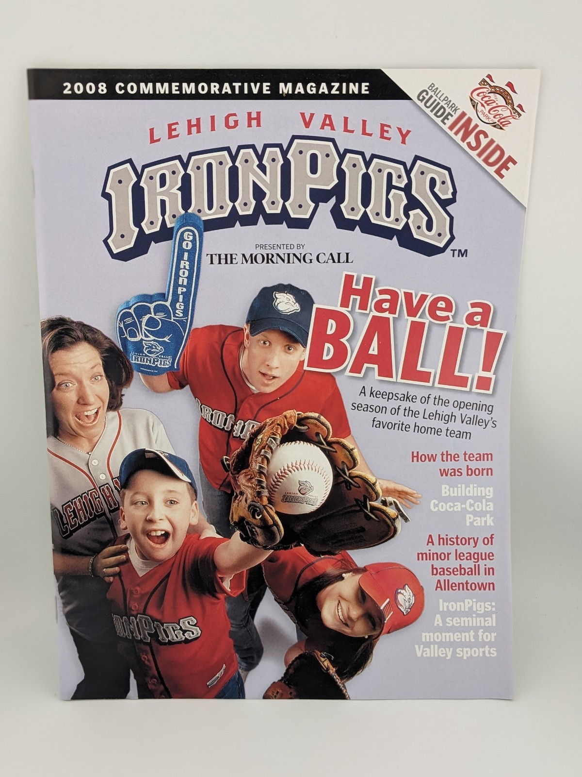 Lehigh Valley Iron Pigs 2008 Commemorative Magazine