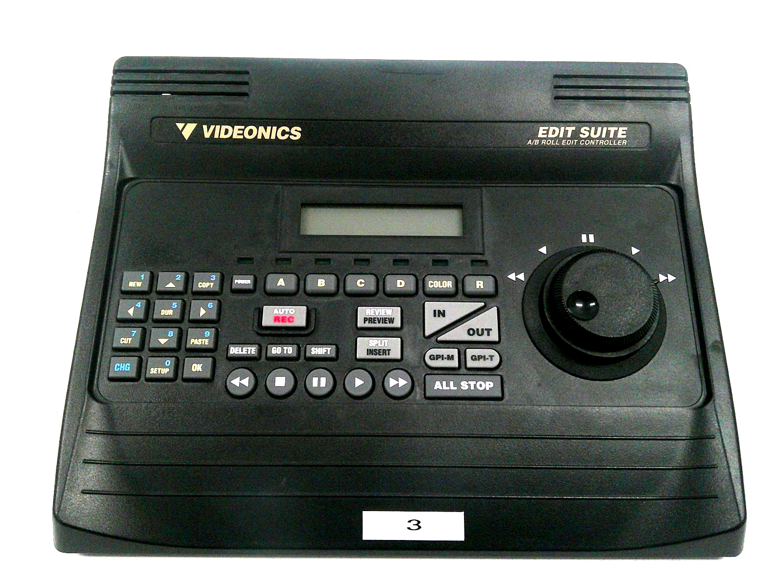 Videonics Edit Suite AB-1 NTSC Roll Edit Controller Video Editing