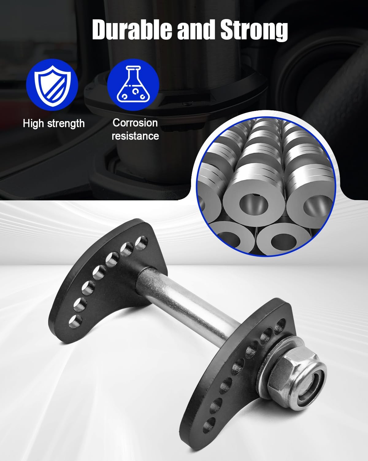 Camber Alignment Lock Kit Upper Control Arm Bolt
