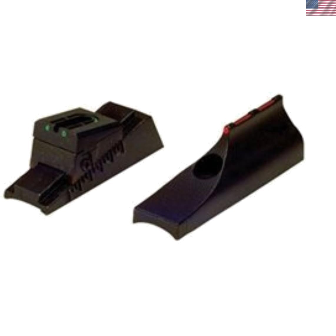 AC1622 DuraSight Fiber Optic Sights for Picatinny-Mounted Rifles - 0.25” Height