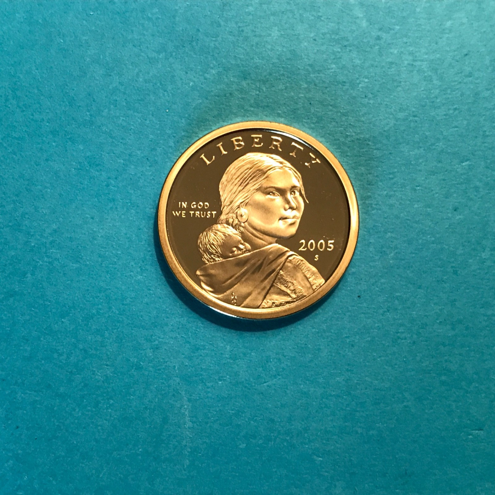 2005 S Sacagawea Dollar Coin Proof   FREE SHIP
