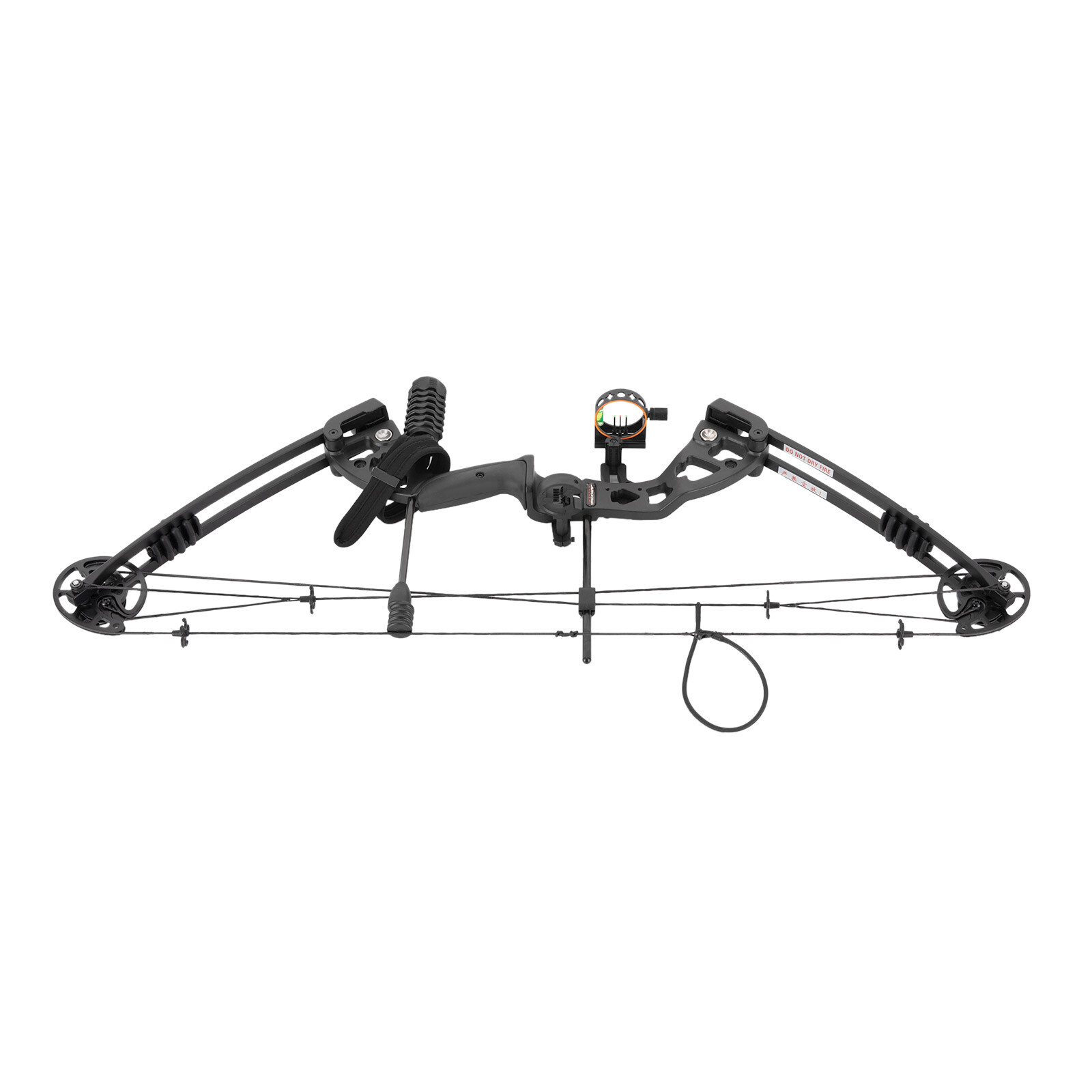 Black Archery Hunting Compound Bow Kit Beginner Archery Tool Right-Hand 30-60lbs