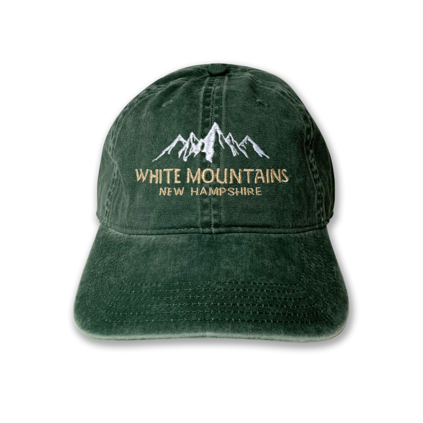 White Mountains National Forest in New Hampshire Embroidered Cap hat camping hat