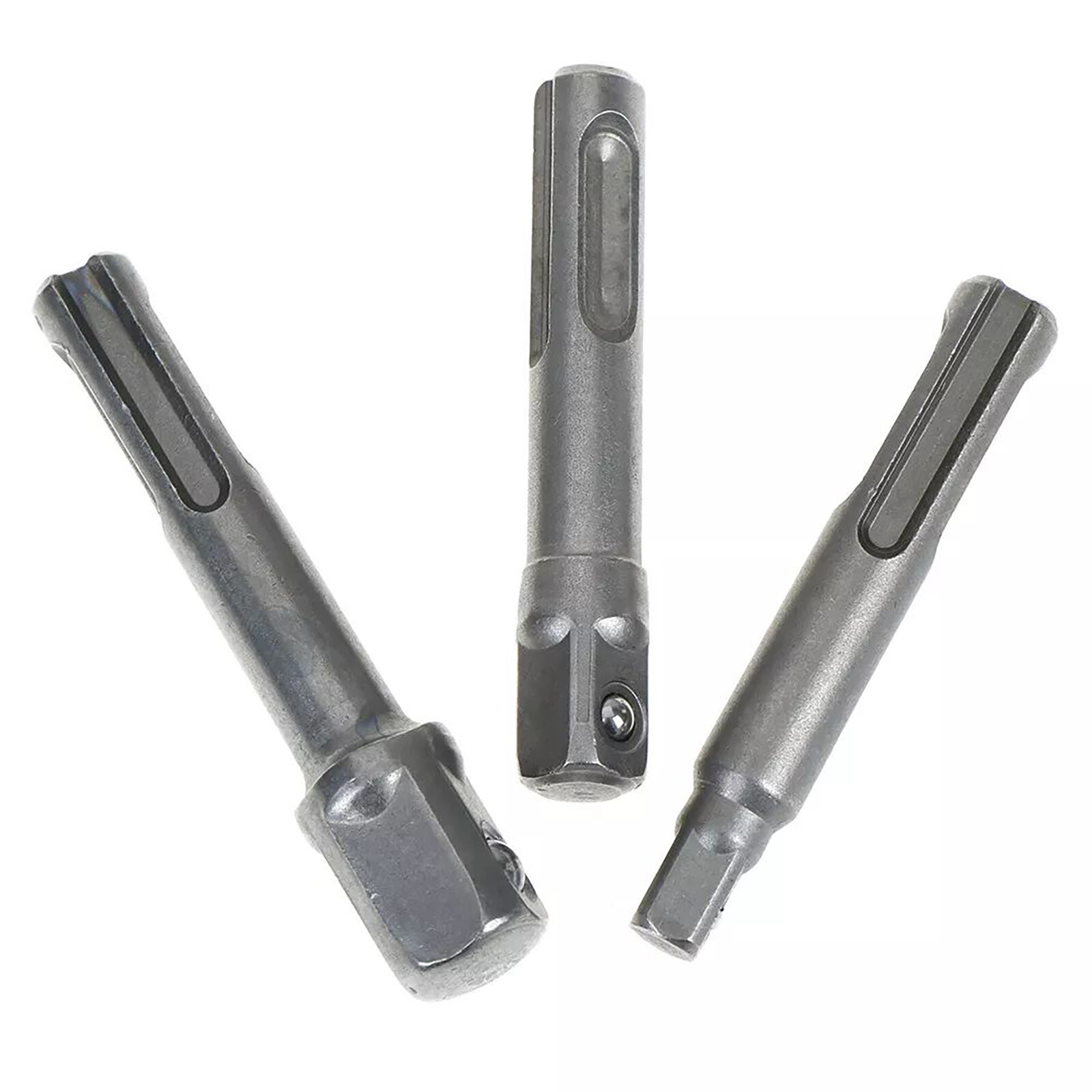 5pcs SDS Plus 1/4 Hex Socket Driver Hammer Drill Bit Adaptor Accessories Kit