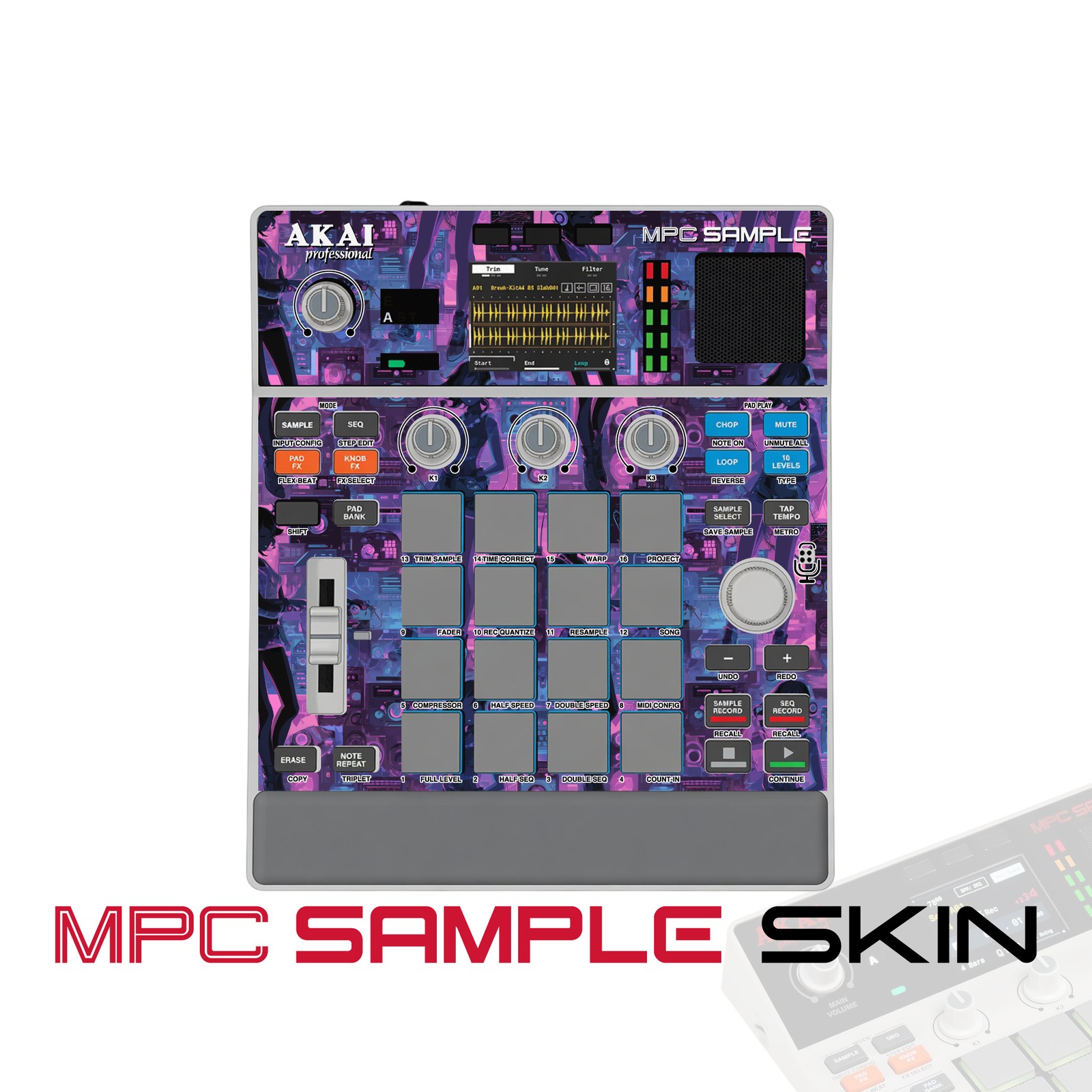 Akai MPC Sample Skin / design5_AB2