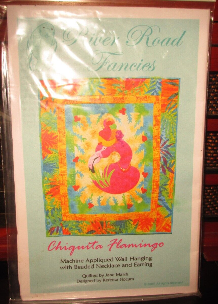CHIQUITA FLAMINGO,   ~ by River Road Fancies 109, 33X27