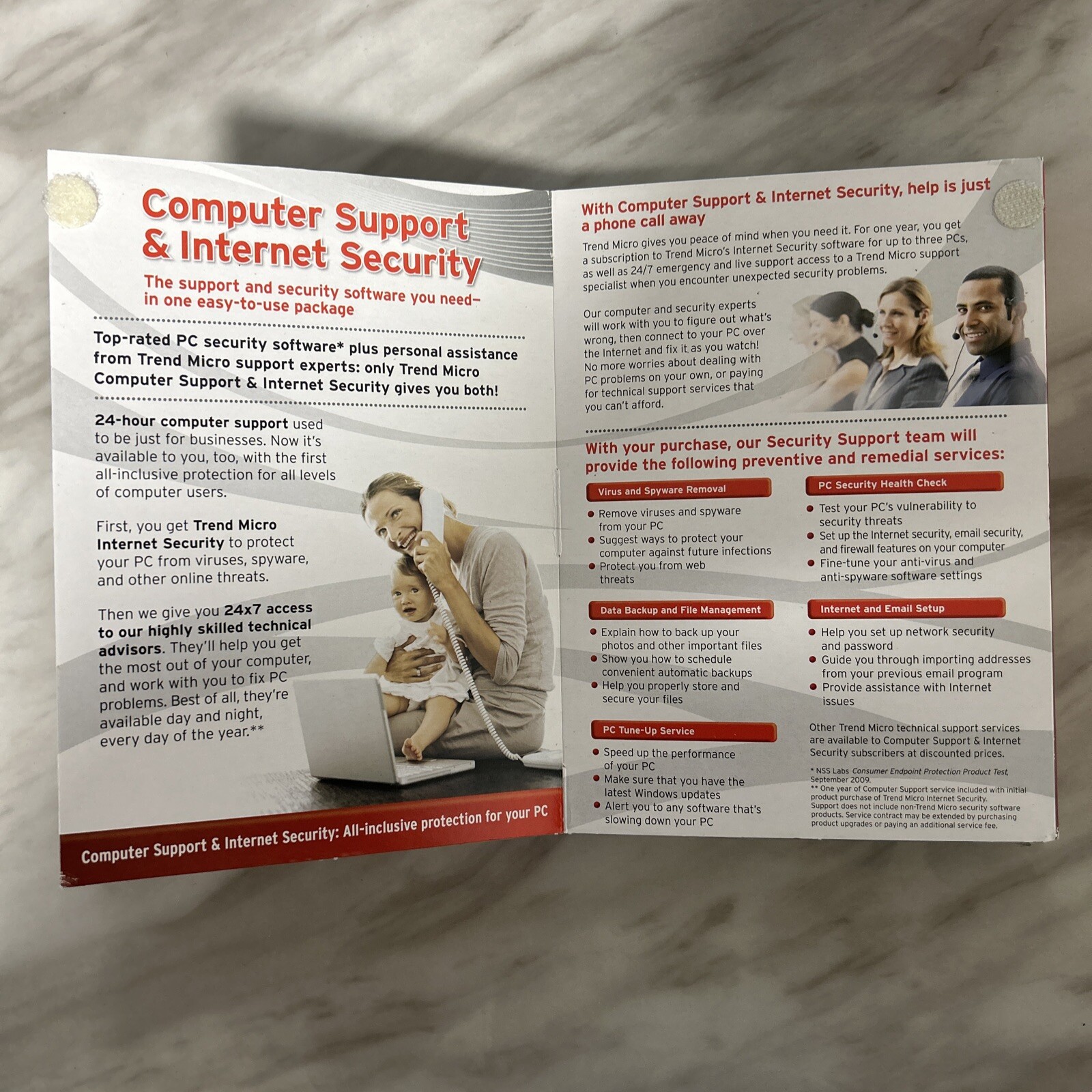 Trend Micro Computer Support & Internet Security 24/7 Service