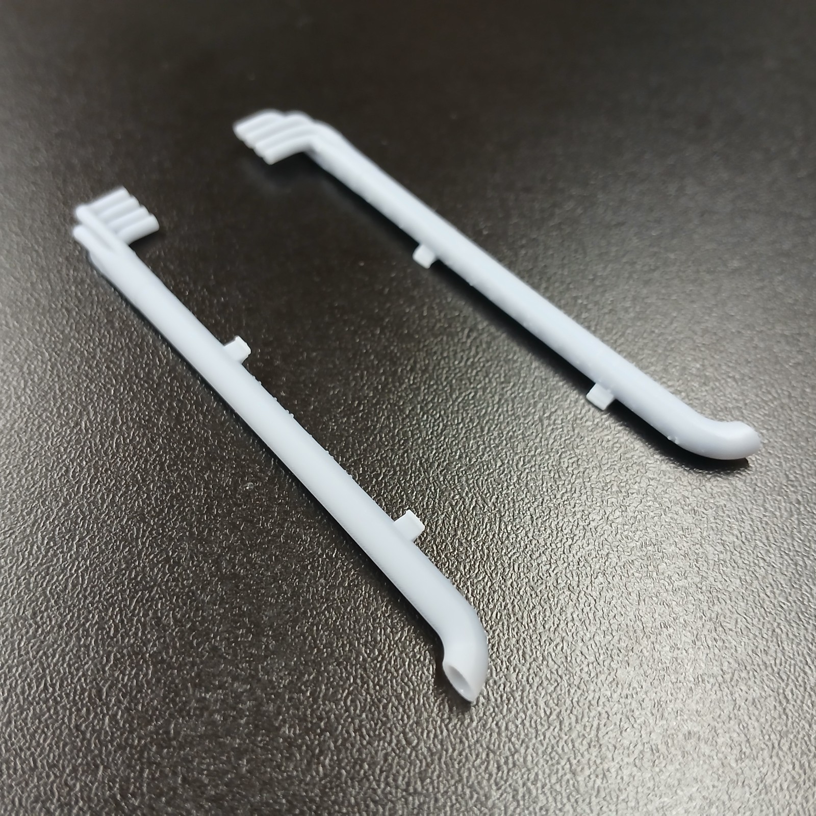 1/24 1/25 Scale 3D Resin Vintage Side Pipe Set Lrg. Custom Model