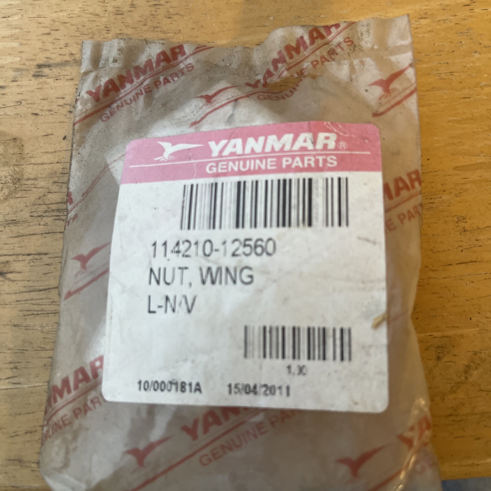 Yanmar Wing Nut 114210-12560