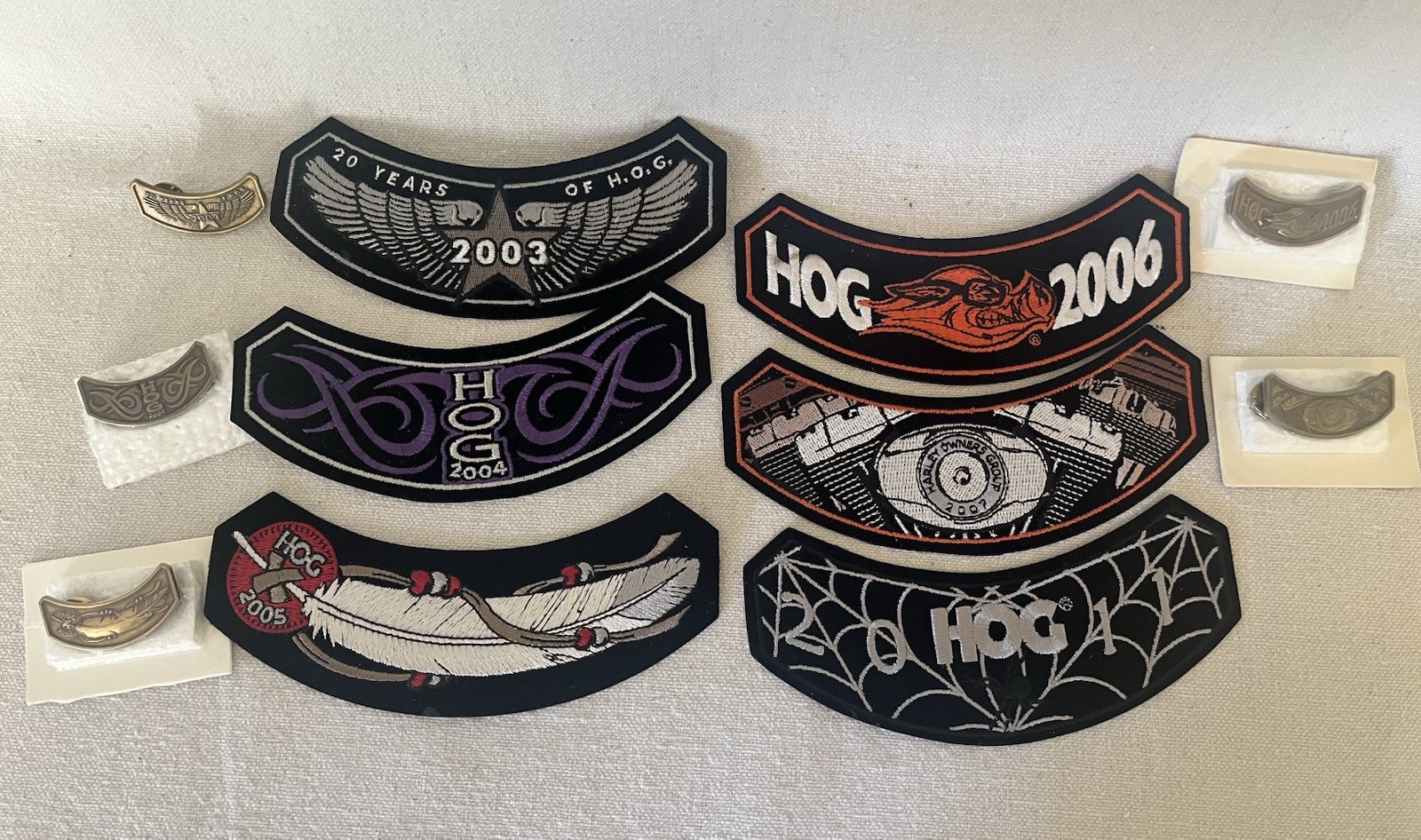 Harley Davidson AZ Yuma Prison - Patches/Pins/Wallet. Huge Lot