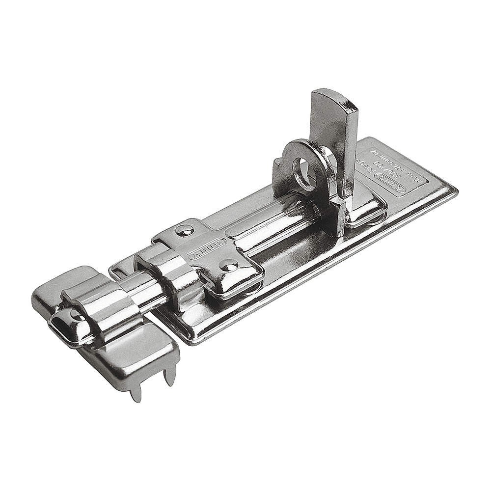 ABUS 300/100 Slide Bolt Hasp,Fixed,Hardened Steel 3MPJ9