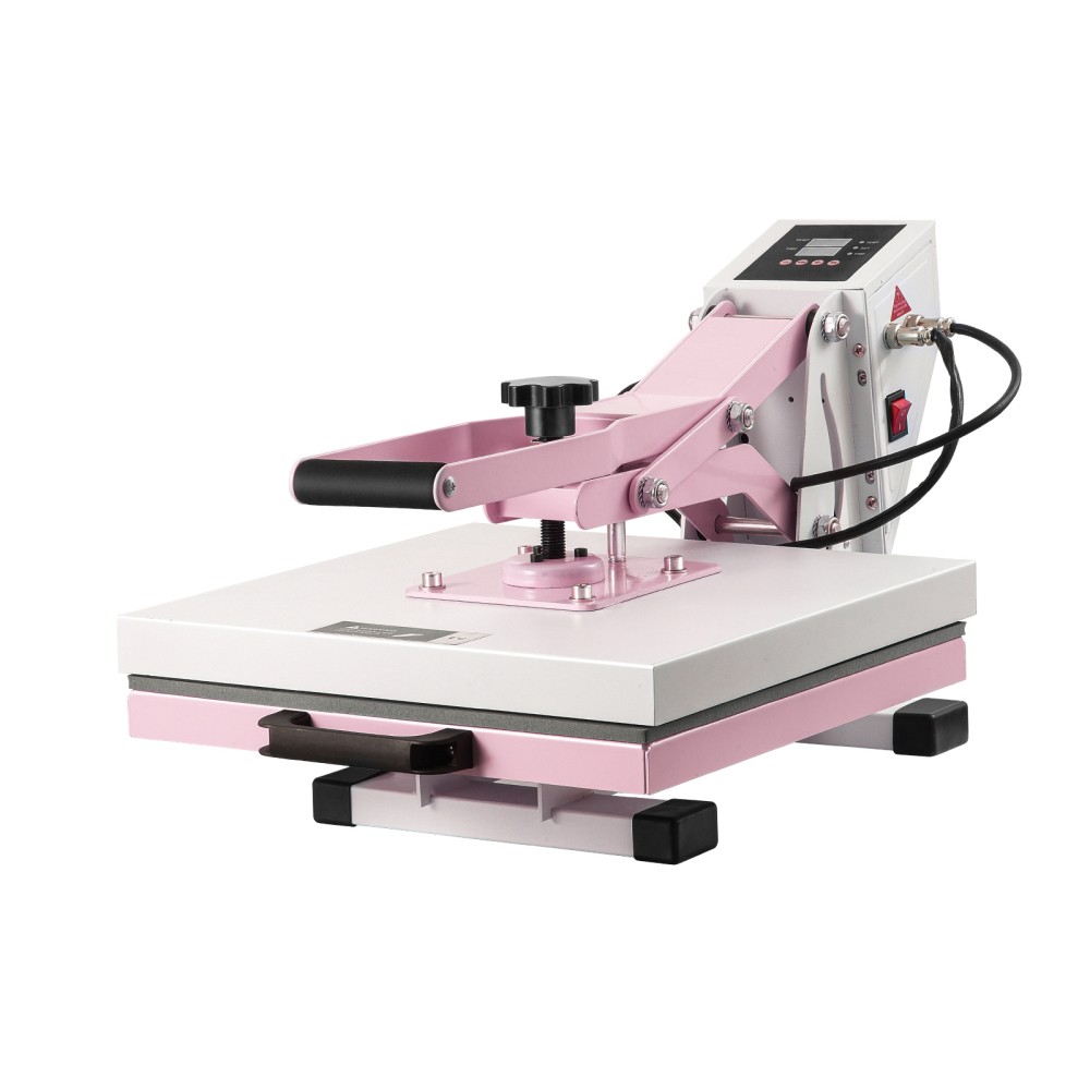 15x15 Slide Out Heat Press for T-Shirts, Digital Control & Safety Drawer