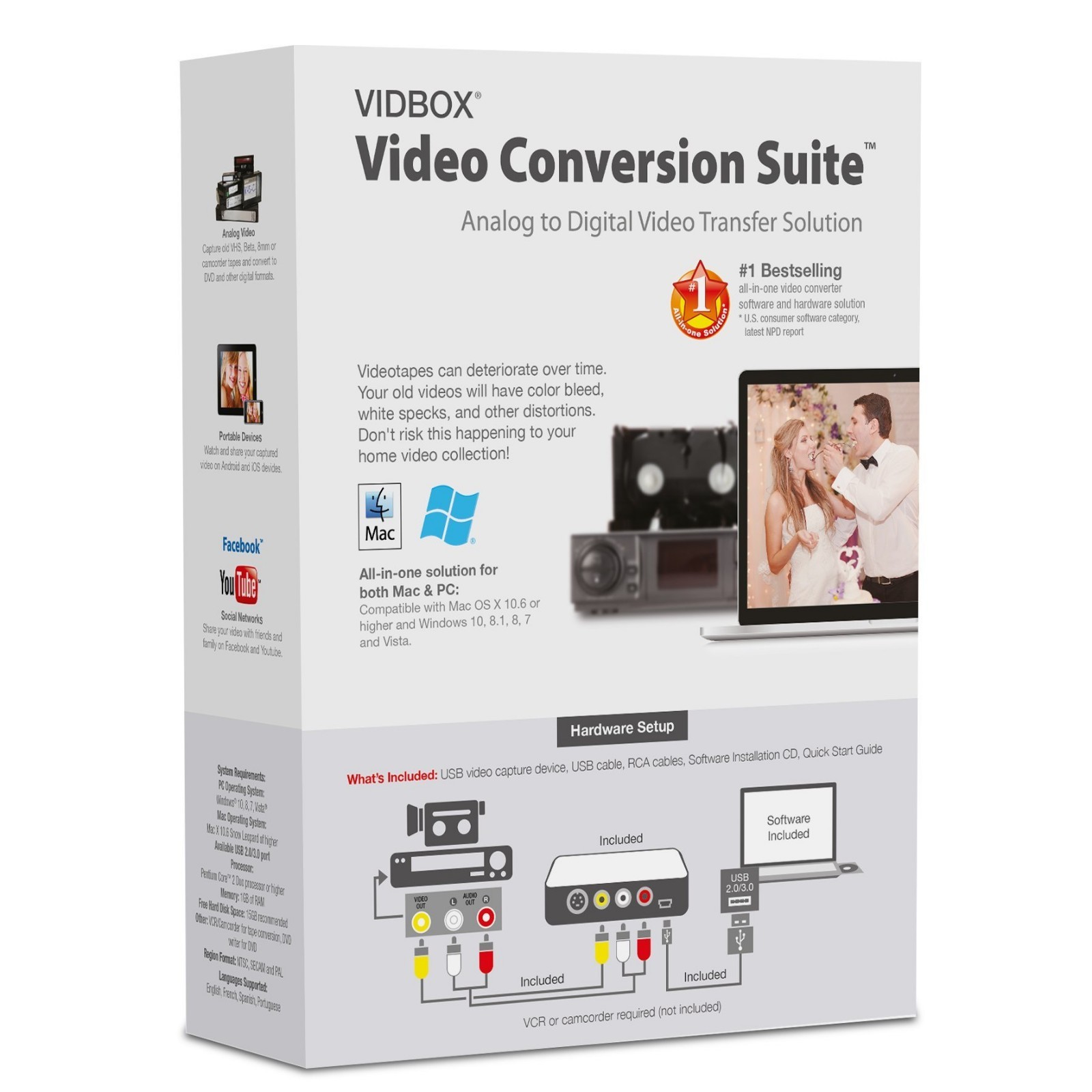 Video Conversion Suite - Capture, Edit & Convert Videos to Digital Format