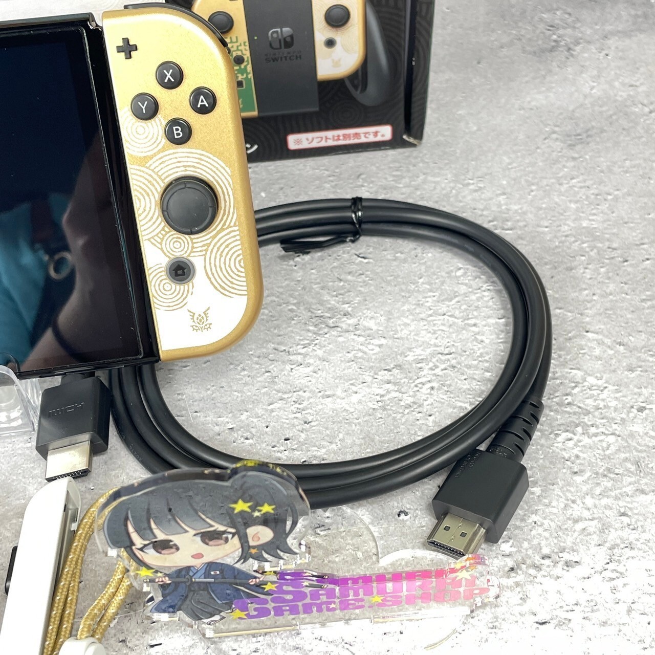 Nintendo Switch OLED Console The Legend of Zelda Tears of the Kingdom Excellent