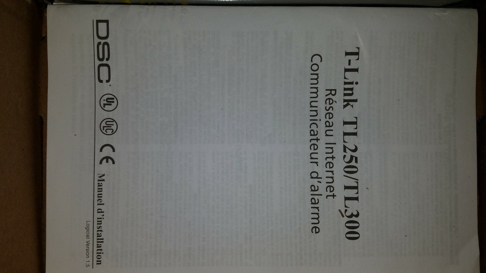 DSC T-LINKTL250