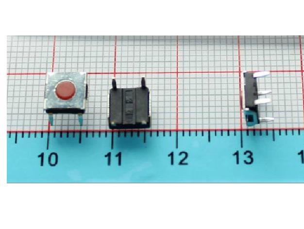 50pcs Tactile Switch 6 x 6 x 2.5mm Square Momentary Tact Switch 4 Pins DIP