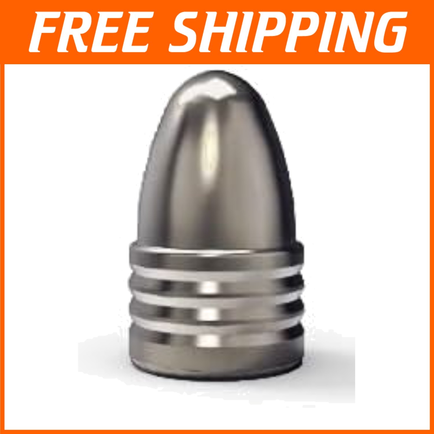 Rust-Resistant 6-Cavity Bullet Mold#