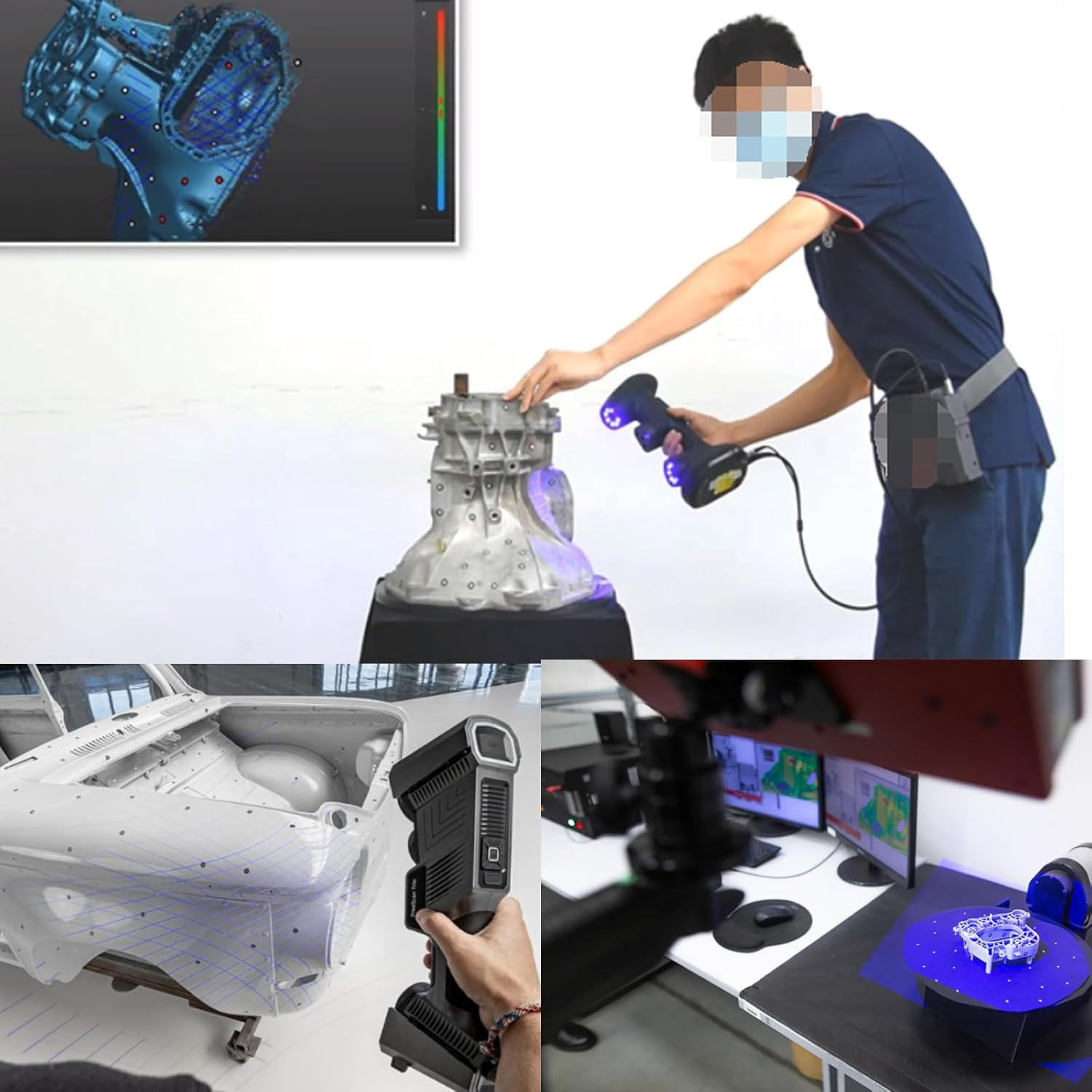 3D Scanning Dots Scanning Markers Tracking Dots For 3D Scanning High Reflective