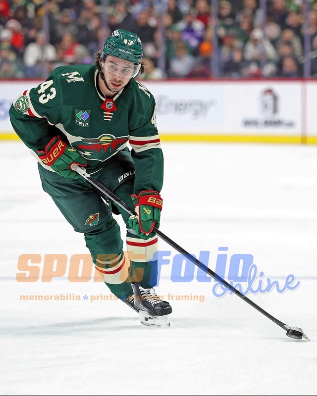 Minnesota Wild QUINN HUGHES Glossy 8x10 Photo NHL Hockey Print Poster