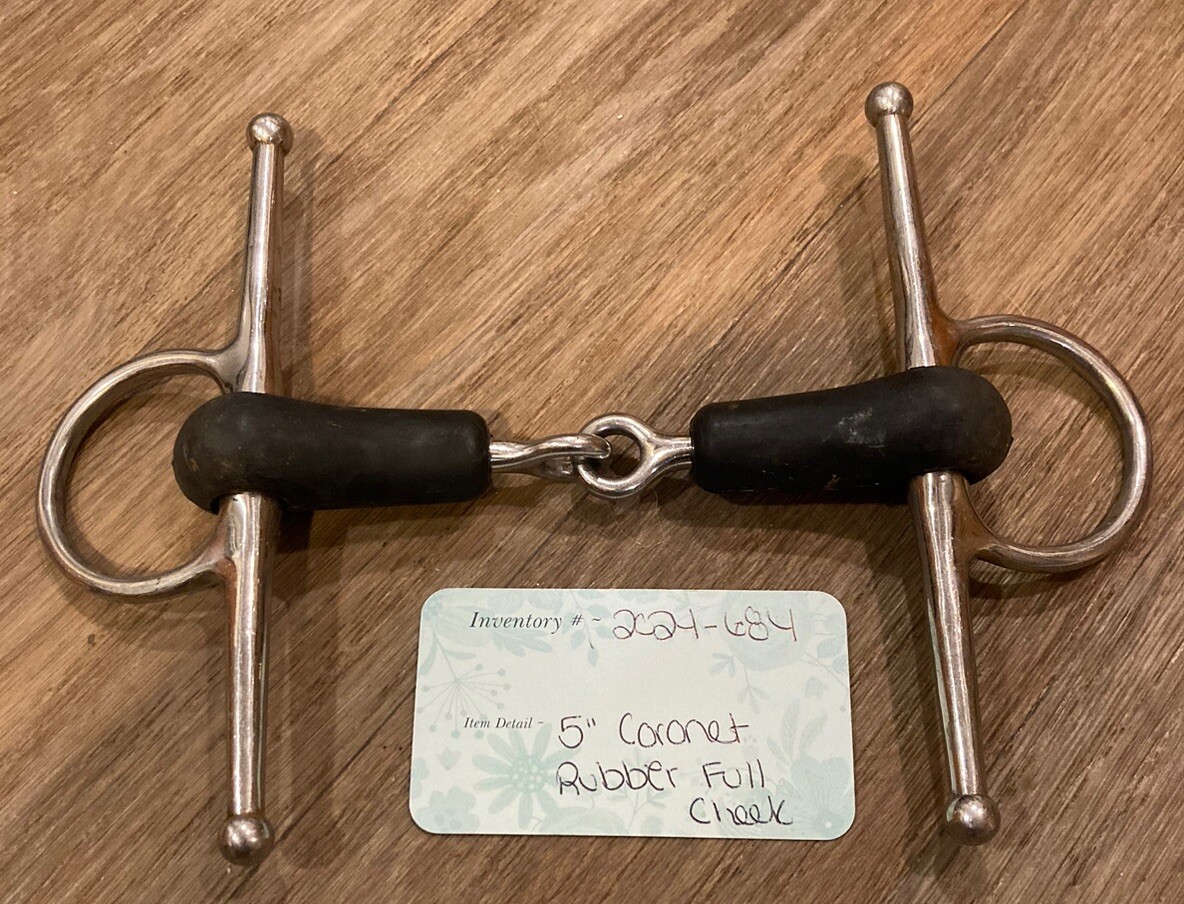 5” Coronet Rubber Full Cheek Single Joint