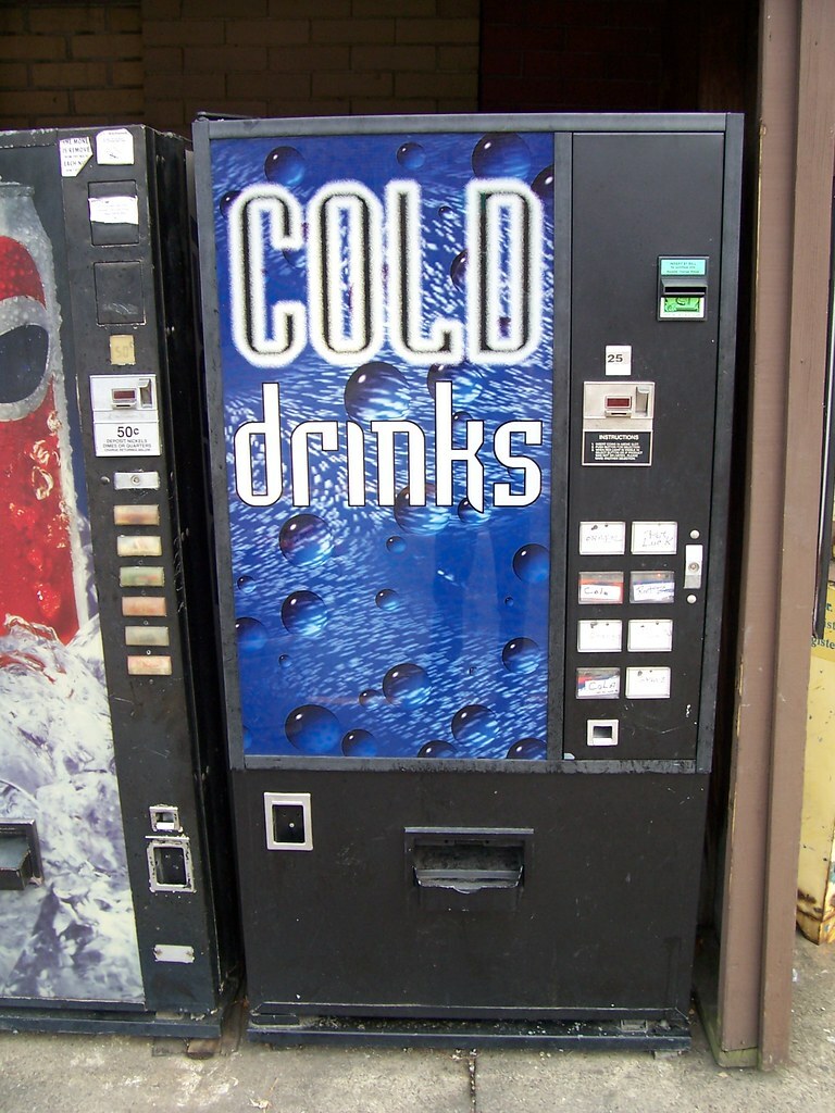 (7) SODA VENDING MACHINE 12 oz Vend Labels - Flavor Strips - Variety Pack