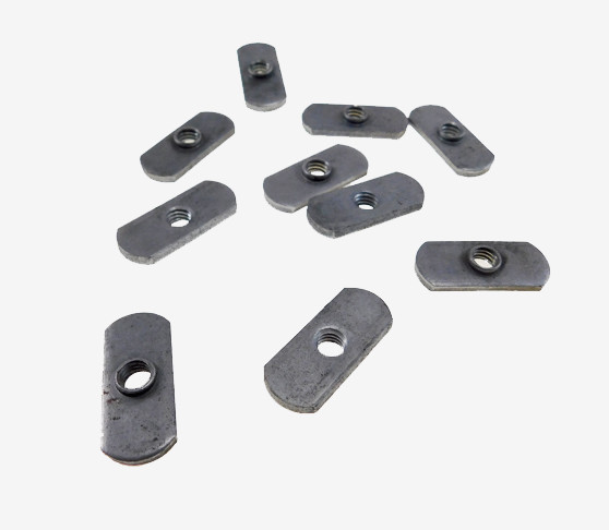 10 Pack 5/16-18 Spot Weld Nuts - Double Tab - ND 2724