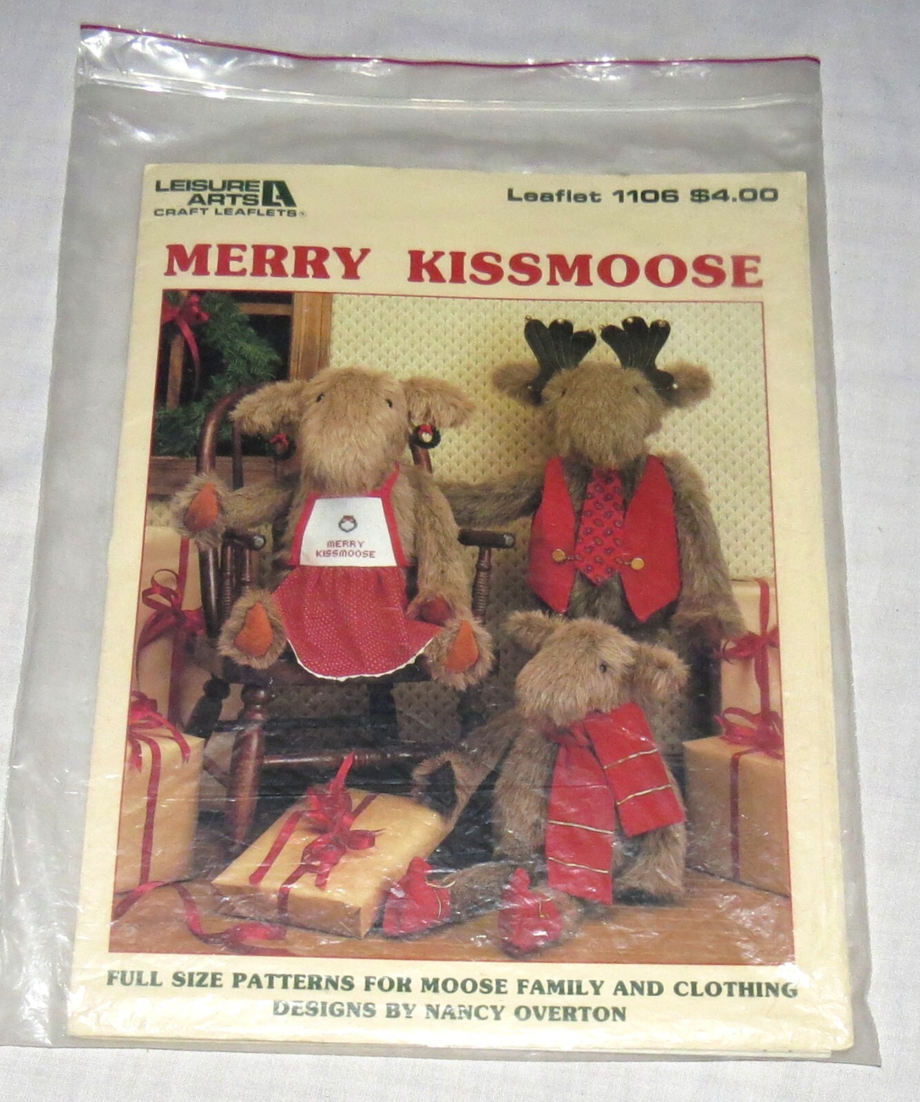 Merry Kissmoose Leaflet 1106 by Leisure Arts