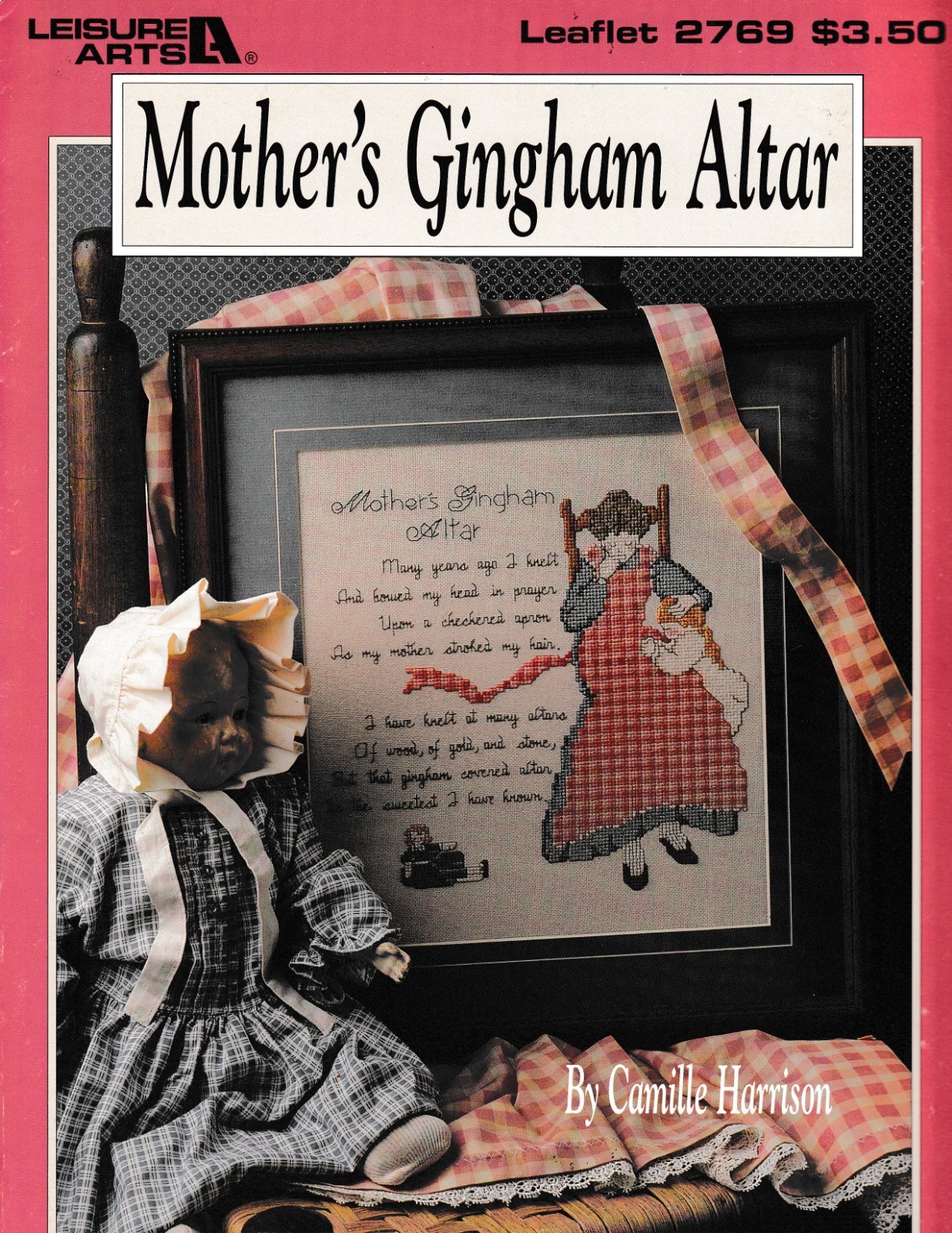 Mother's Gingham Altar Cross Stitch | Leisure Arts 2769