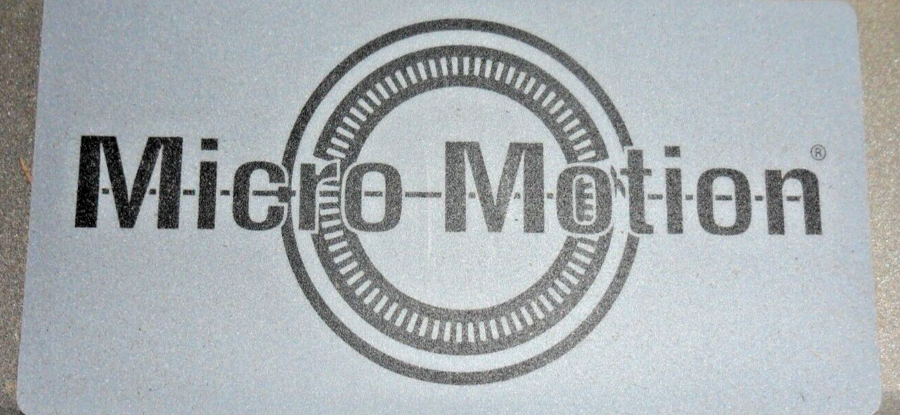 MICRO MOTION Mass Flow Sensor F025S (Transmitter face not included)