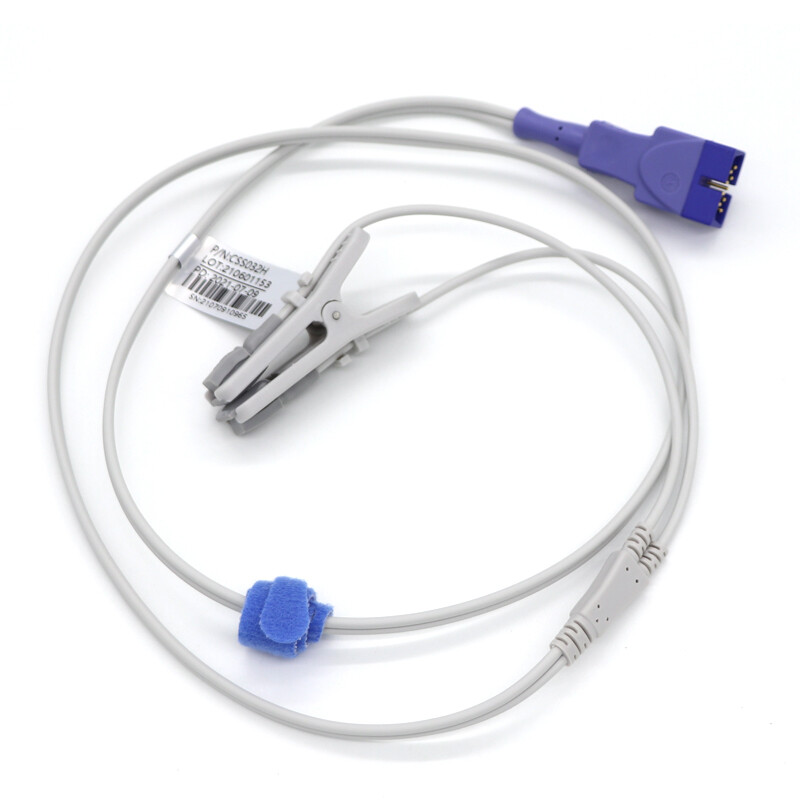 Compatible N-65, N-85, NPB-195 SpO2 Sensor Veterinary/Animal Probe.