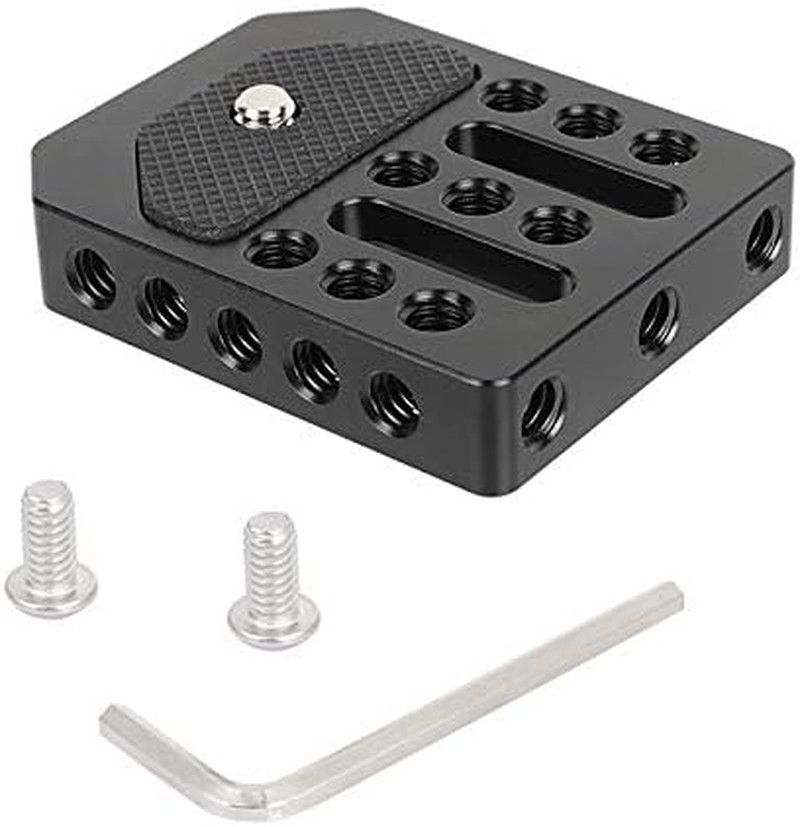 Base Cheese Plate for Monitor Cage with 1/4"-20 Mounting Socket - 2741